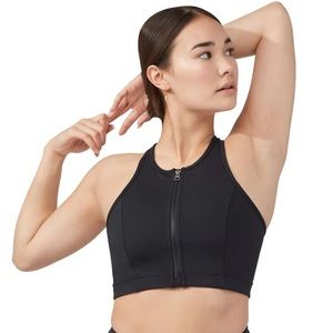 Manduka Pro Zip Front Crop Bra, S